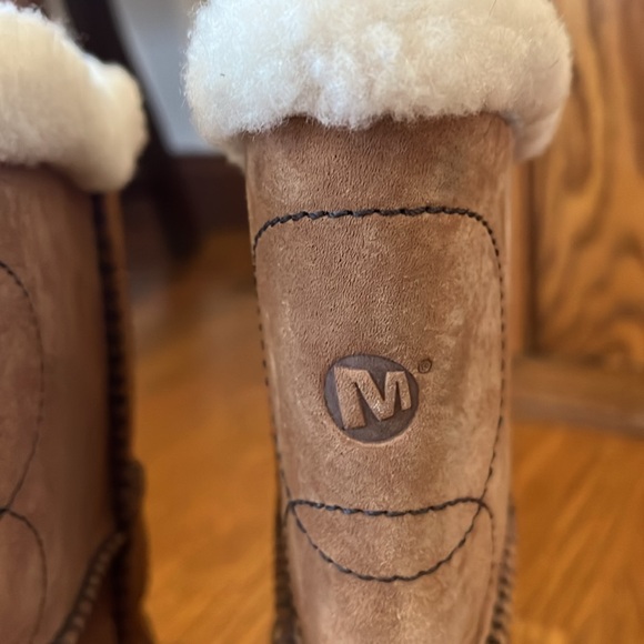 Women’s Merrell Sherpa-Lined Suede Boots - Picture 5 of 6